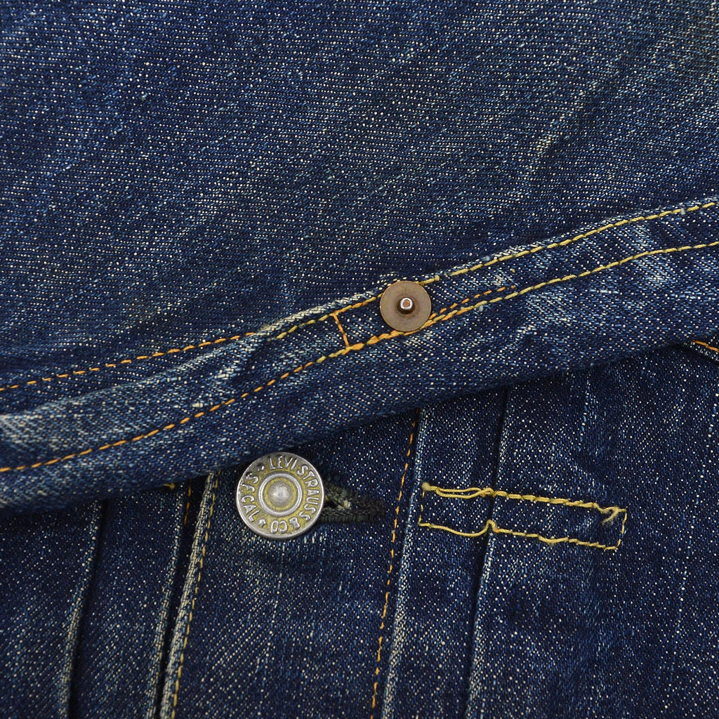 1940's~ LEVI'S 506XX DENIM JACKET / DARK 一枚袖 ... Fits like 36