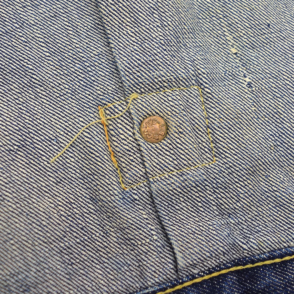 1940's~ LEVI'S 506XX DENIM JACKET / DARK 一枚袖 ... Fits like 36