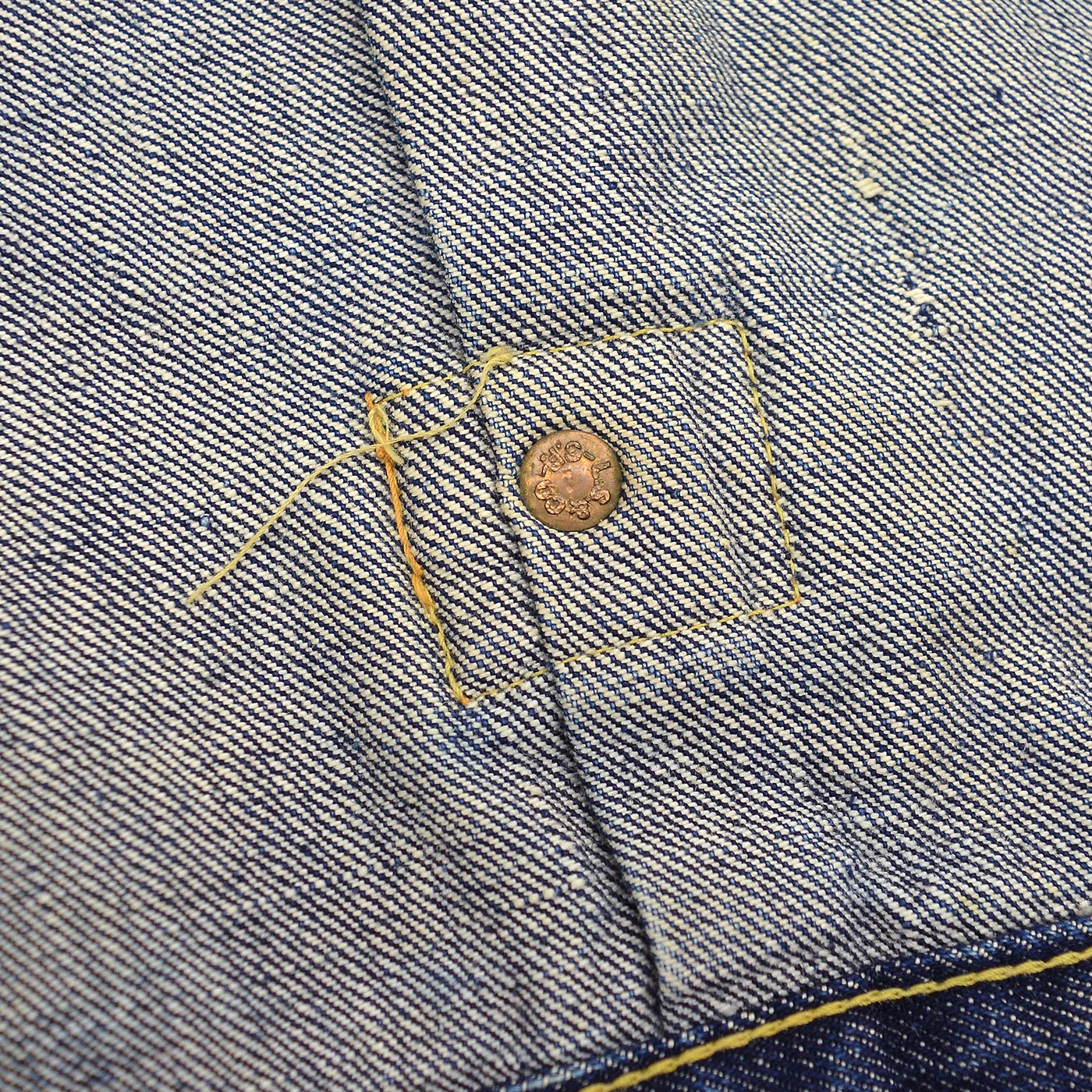 1940's~ LEVI'S 506XX DENIM JACKET / DARK 一枚袖 ... Fits like 36