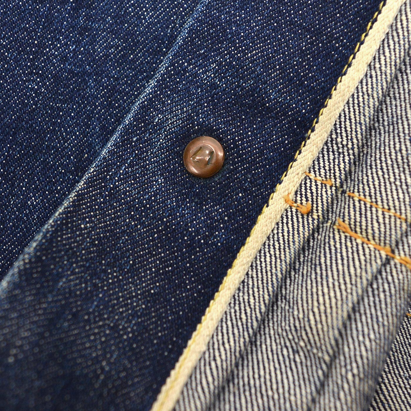 1940's~ LEVI'S 506XX DENIM JACKET / DARK 一枚袖 ... Fits like 36