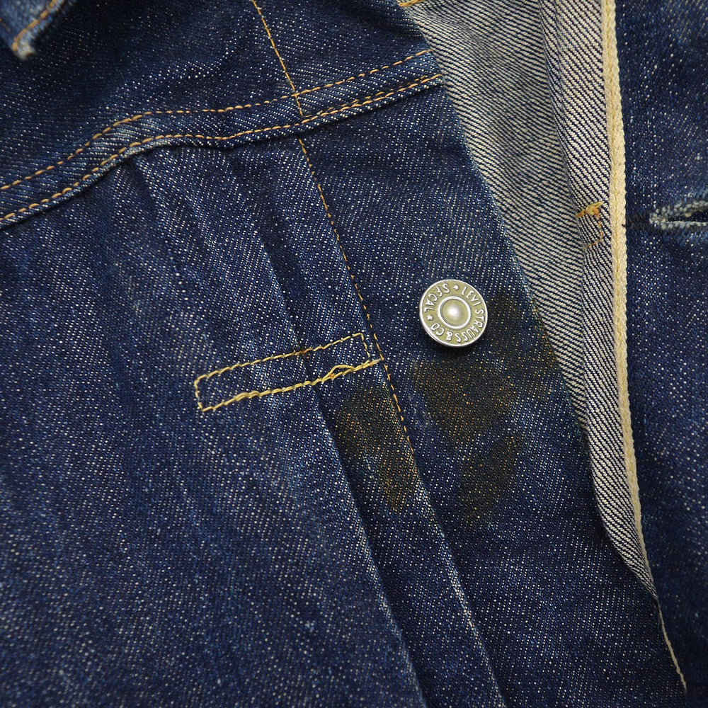 1940's~ LEVI'S 506XX DENIM JACKET / DARK 一枚袖 ... Fits like 36