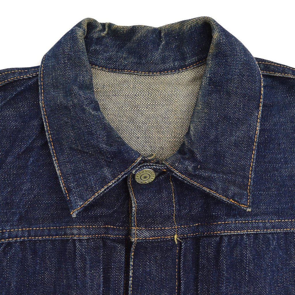 1940's~ LEVI'S 506XX DENIM JACKET / DARK 一枚袖 ... Fits like 36