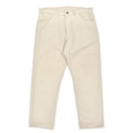 1960's~ LEVI'S 518 BIGE COTTON TWILL PANTS / OFF WHITE ... W37.5/L29.5