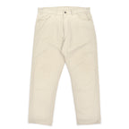 1960's~ LEVI'S 518 BIGE COTTON TWILL PANTS / OFF WHITE ... W37.5/L29.5