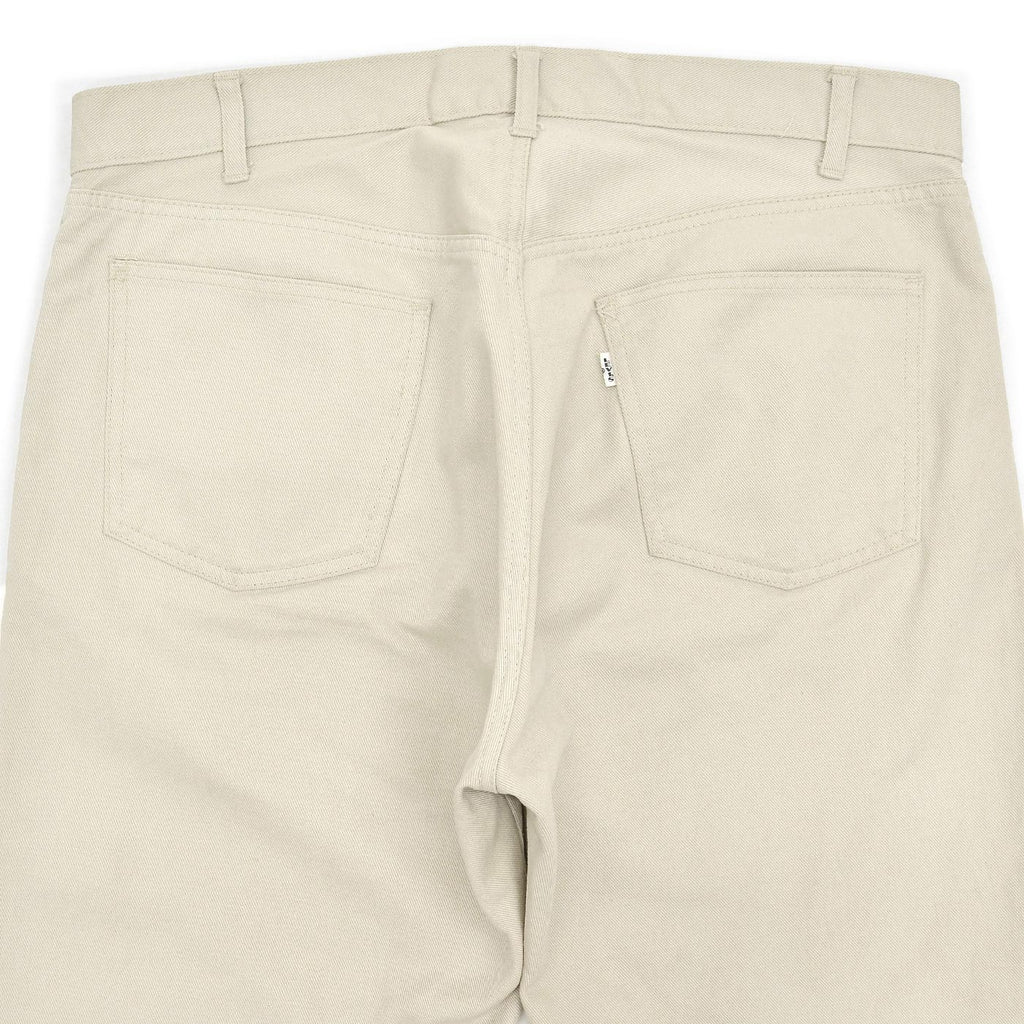1960's~ LEVI'S 518 BIGE COTTON TWILL PANTS / OFF WHITE ... W37.5/L29.5