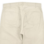 1960's~ LEVI'S 518 BIGE COTTON TWILL PANTS / OFF WHITE ... W37.5/L29.5