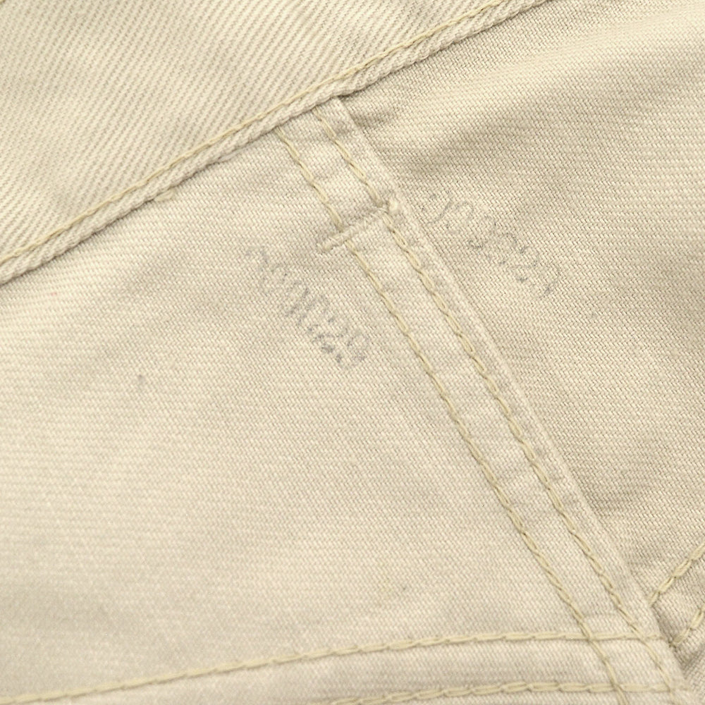 1960's~ LEVI'S 518 BIGE COTTON TWILL PANTS / OFF WHITE ... W37.5/L29.5