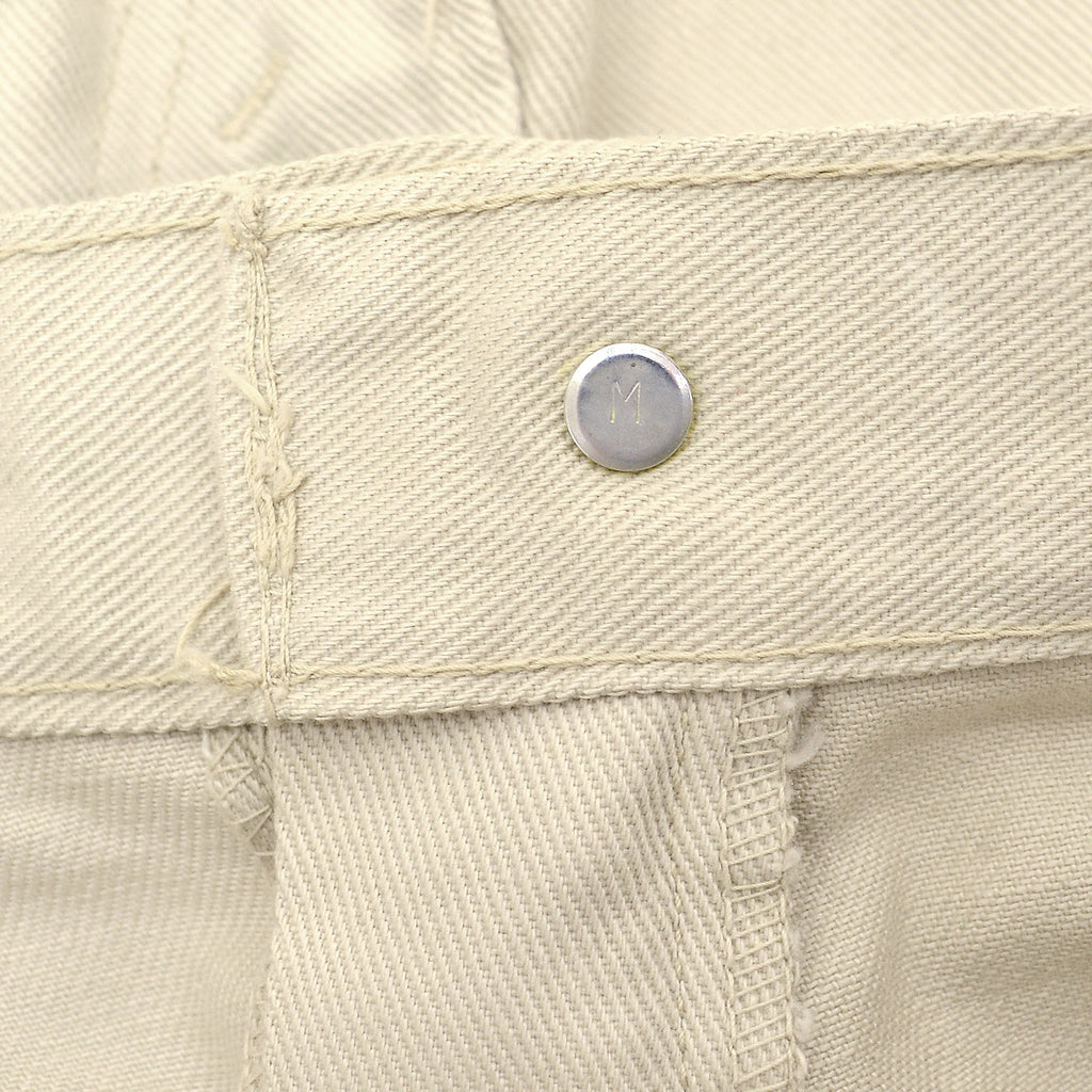 1960's~ LEVI'S 518 BIGE COTTON TWILL PANTS / OFF WHITE ... W37.5/L29.5