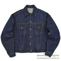 1960's LEVI'S 557 DENIM JACKET / DARK ... Fits like 42
