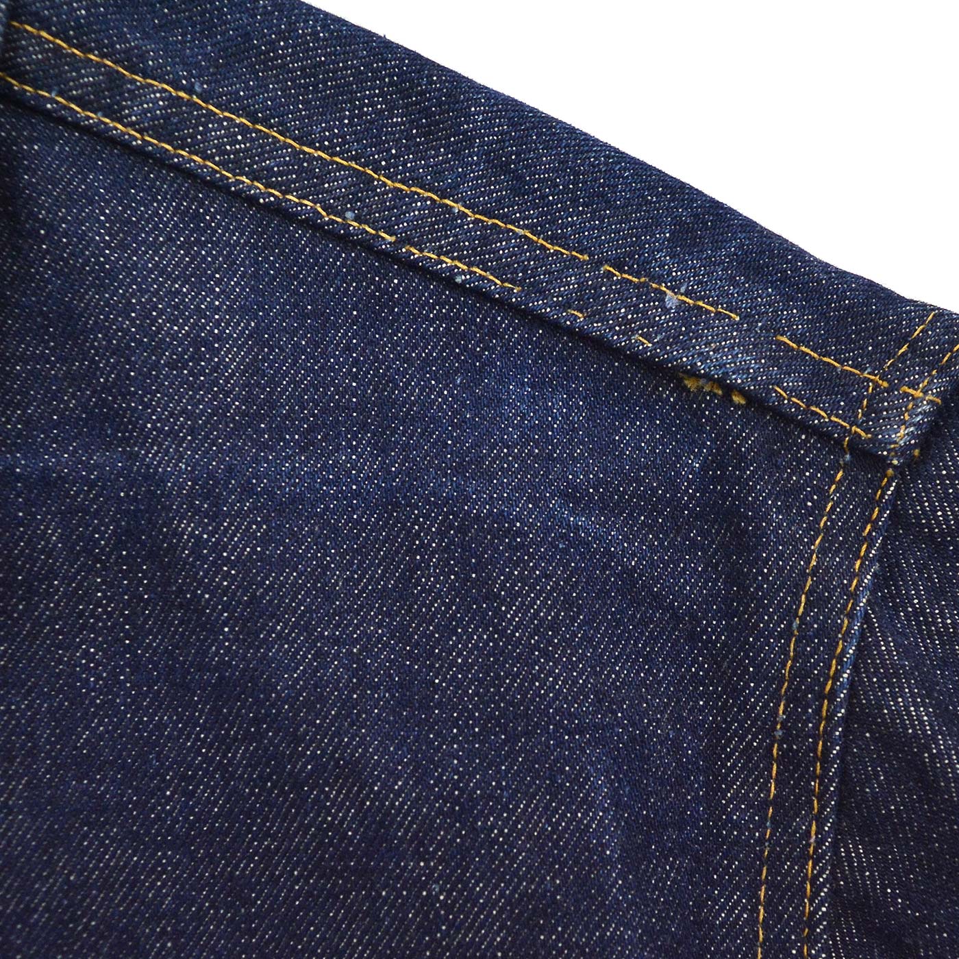 1960's LEVI'S 557 DENIM JACKET / DARK ... Fits like 42