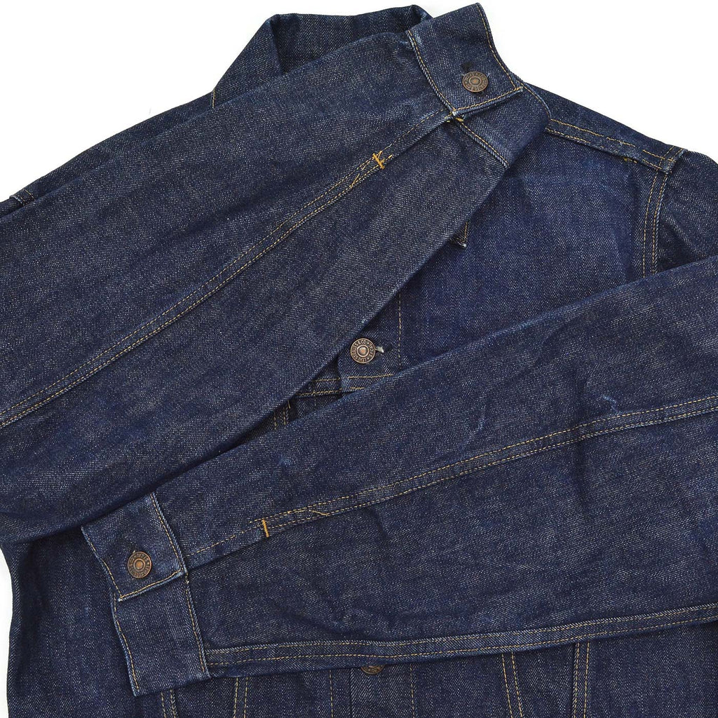 1960's LEVI'S 557 DENIM JACKET / DARK ... Fits like 42