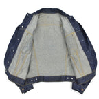 1960's LEVI'S 557 DENIM JACKET / DARK ... Fits like 42