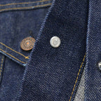 1960's LEVI'S 557 DENIM JACKET / DARK ... Fits like 42
