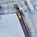 1980s Lee RIDERS HAND MADE PATCHWORK DENIM JEANS ... W38/L27