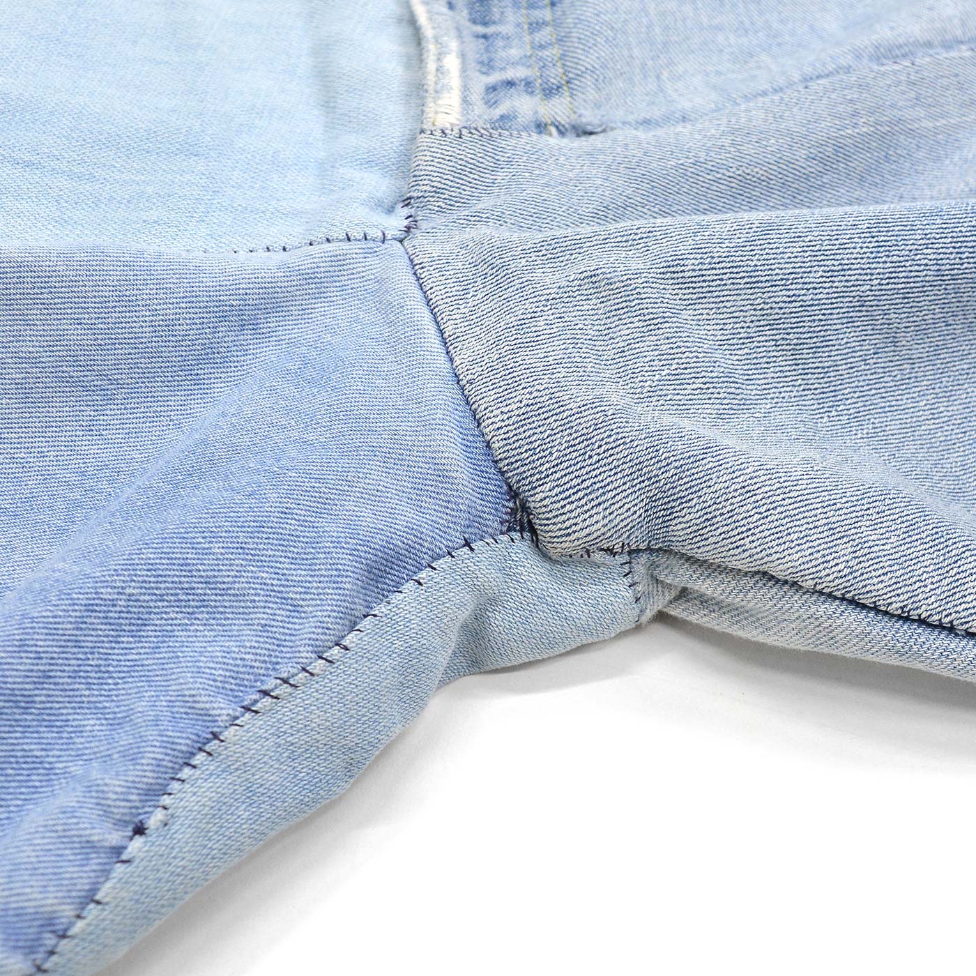 1980s Lee RIDERS HAND MADE PATCHWORK DENIM JEANS ... W38/L27