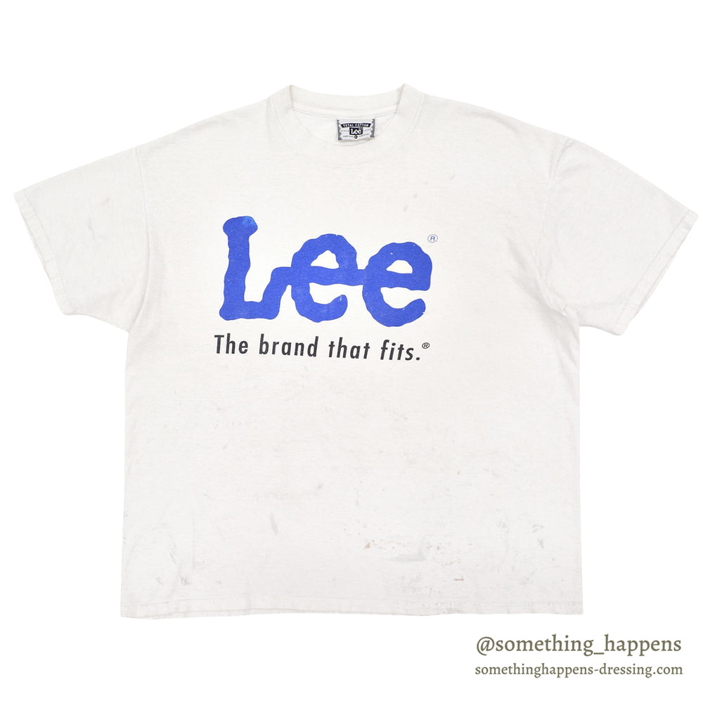 1990's Lee CLASSIC LOGO PRINT T-SHIRT ... XL
