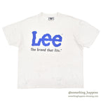 1990's Lee CLASSIC LOGO PRINT T-SHIRT ... XL