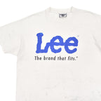 1990's Lee CLASSIC LOGO PRINT T-SHIRT ... XL
