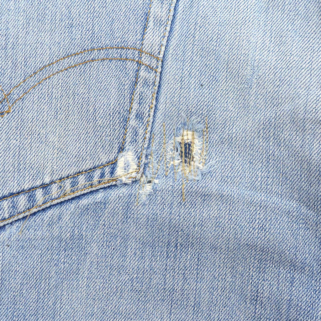 1970's Levi's 501 66 SINGLE / PATCHWORK ... W37.5/L31
