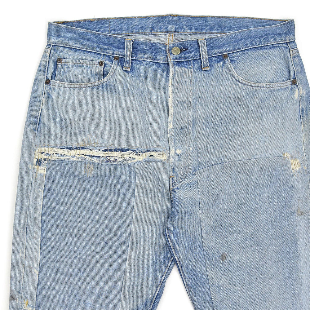 1970's Levi's 501 66 SINGLE / PATCHWORK ... W37.5/L31