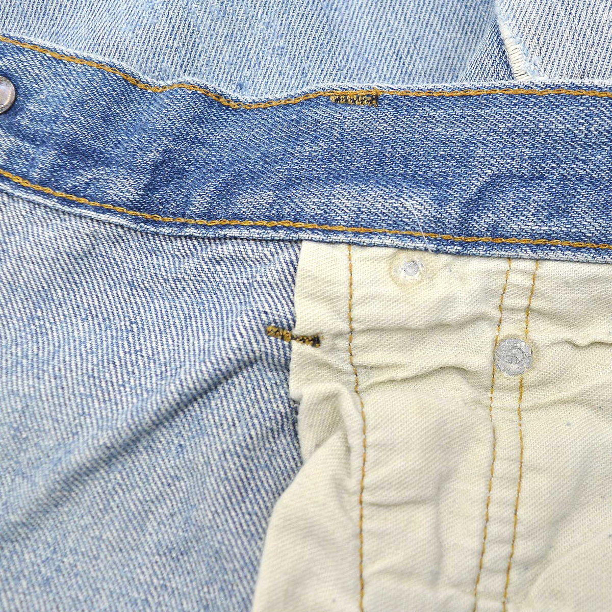 1970's Levi's 501 66 SINGLE / PATCHWORK ... W37.5/L31