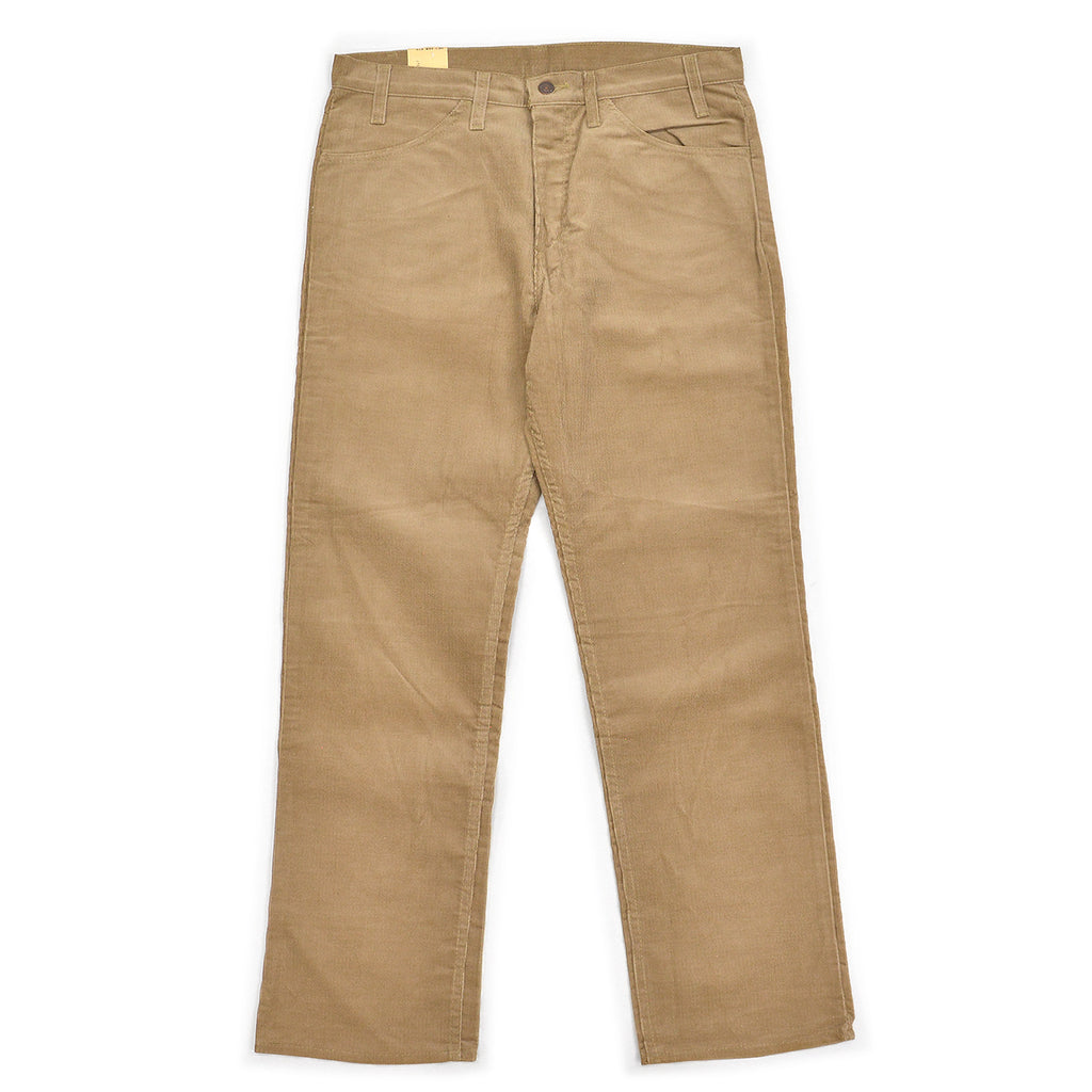 1980's DEADSTOCK Levi's 519-1523 CORDUROY PANTS / TAN ... W34/L30