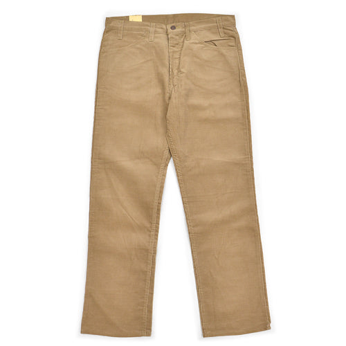 1980's DEADSTOCK Levi's 519-1523 CORDUROY PANTS / TAN ... W34/L30