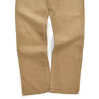 1980's DEADSTOCK Levi's 519-1523 CORDUROY PANTS / TAN ... W34/L30