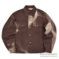 1970's LEVI'S 70505-1828 BIGE BROWN TWILL JACKET / SUN FADE ... 44