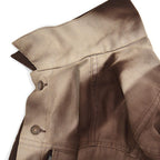 1970's LEVI'S 70505-1828 BIGE BROWN TWILL JACKET / SUN FADE ... 44