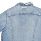 1960's~ LEVI'S 70505-0217 BIGE THRASHED DENIM JACKET / CUT-OFF ...