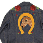 1970s Levi's 70505-0217 WESTERN FOLK ART EMBROIDERED DENIM JACKET ... 44