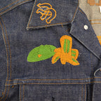 1970s Levi's 70505-0217 WESTERN FOLK ART EMBROIDERED DENIM JACKET ... 44