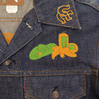 1970s Levi's 70505-0217 WESTERN FOLK ART EMBROIDERED DENIM JACKET ... 44