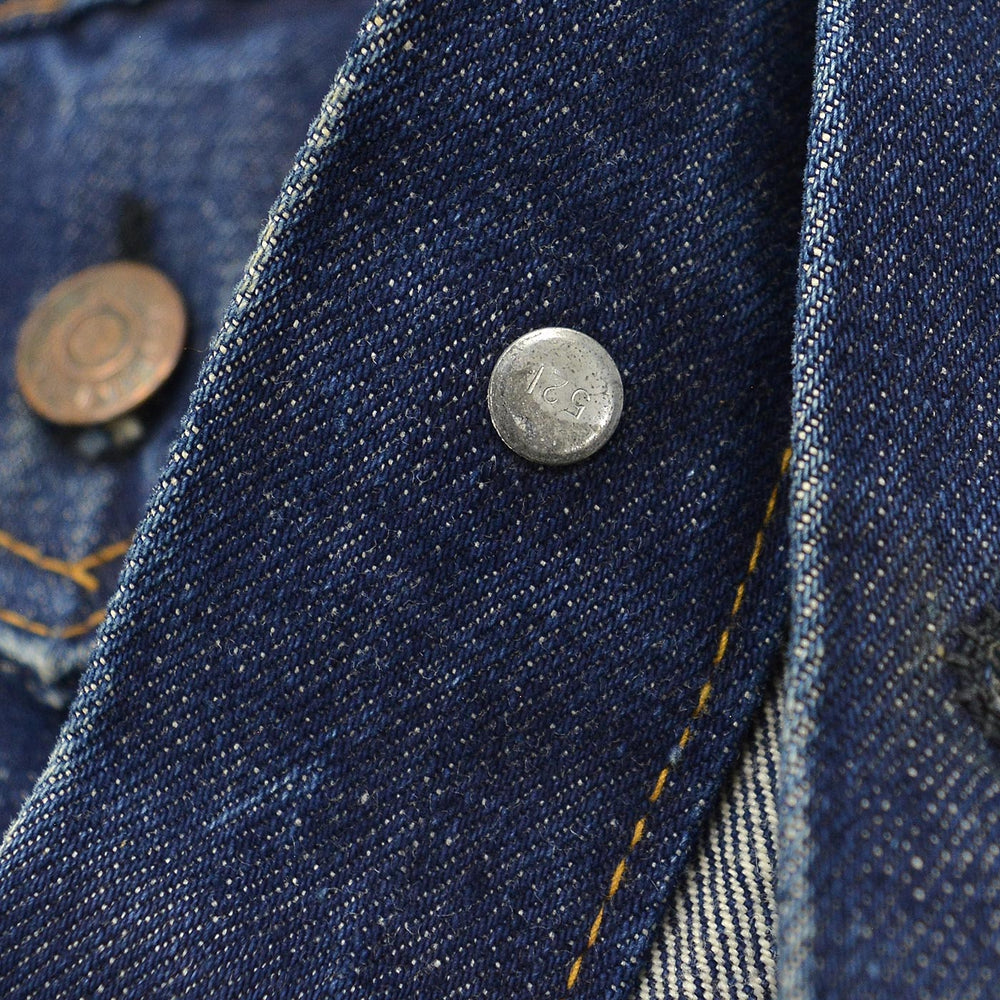 1960's~ LEVI'S 70505-0217 BIGE CUSTOM DENIM VEST / LOTS OF PATCH ...