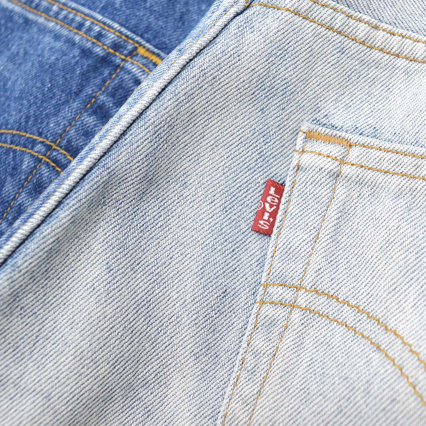 2000's Levi's 501 DENIM PANTS / STRANGE SUN FADED... W31/L30