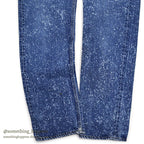 1980's Levi's 501-0129 GALACTIC WASH DENIM PANTS... W32/L32