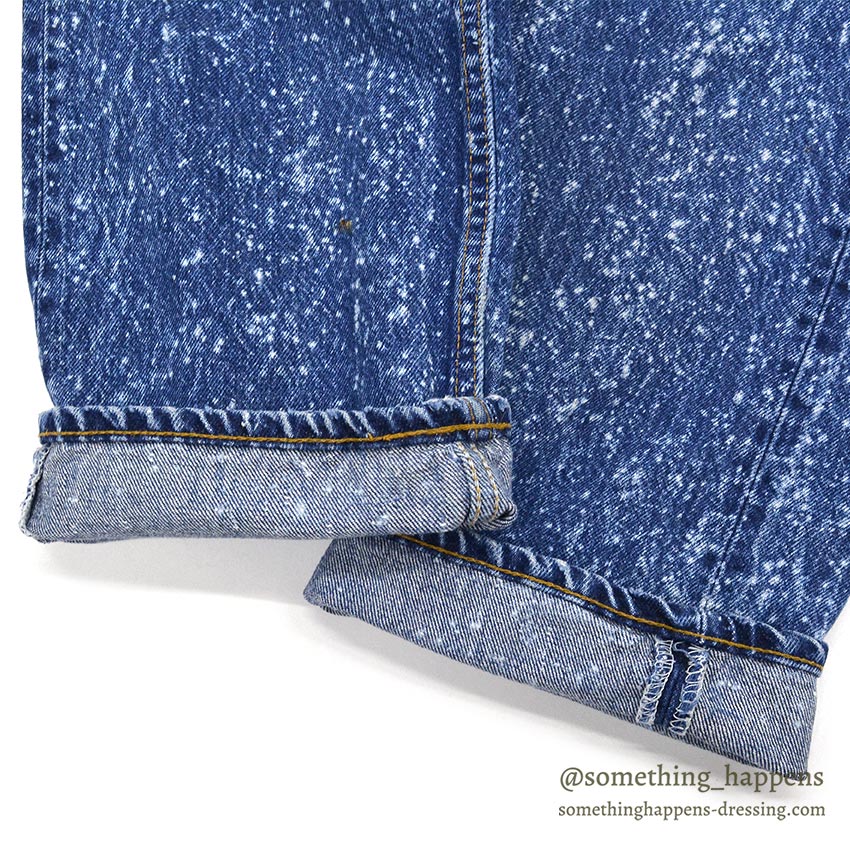1980's Levi's 501-0129 GALACTIC WASH DENIM PANTS... W32/L32