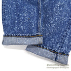 1980's Levi's 501-0129 GALACTIC WASH DENIM PANTS... W32/L32