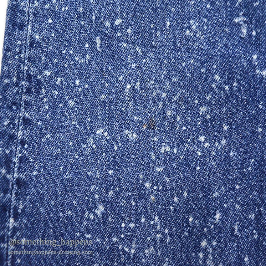 1980's Levi's 501-0129 GALACTIC WASH DENIM PANTS... W32/L32