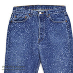 1980's Levi's 501-0129 GALACTIC WASH DENIM PANTS... W32/L32