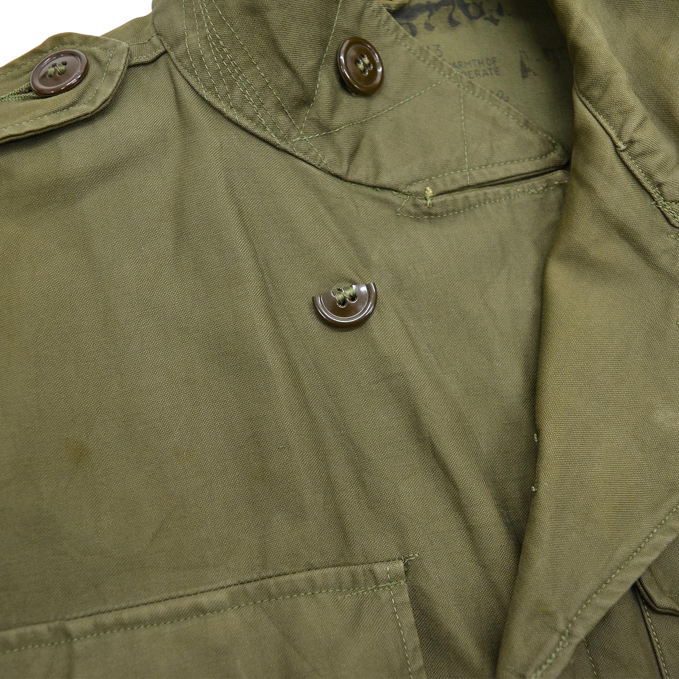 1940's U.S.ARMY M-1943 WW2 HAND PAINTED FIELD JACKET / EXTREMERY RARE ...
