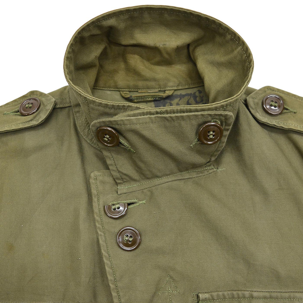1940s U.S. ARMY M-1943 WW2 HAND PAINTED FIELD JACKET / EXTREMELY RARE ...