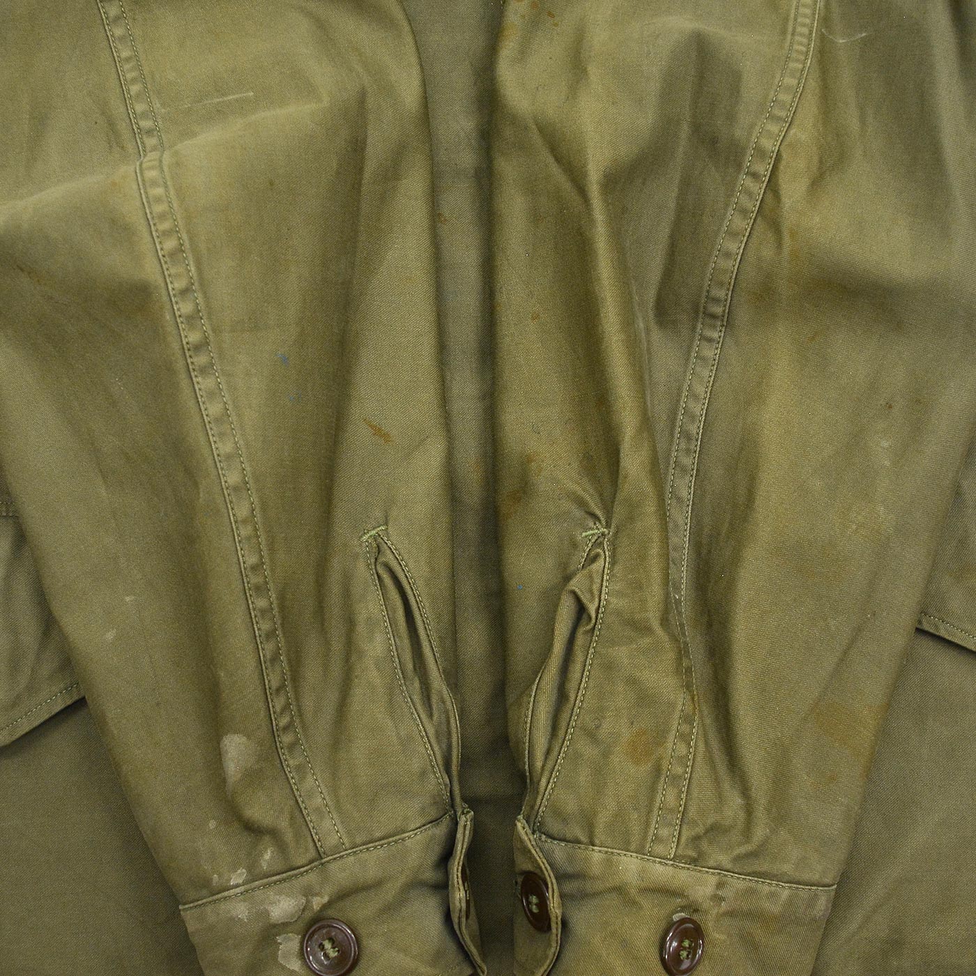 1940's U.S.ARMY M-1943 WW2 HAND PAINTED FIELD JACKET / EXTREMERY RARE ...