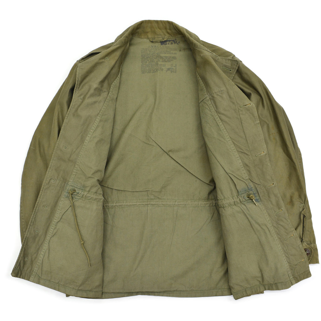 1940's U.S.ARMY M-1943 WW2 HAND PAINTED FIELD JACKET / EXTREMERY RARE ...