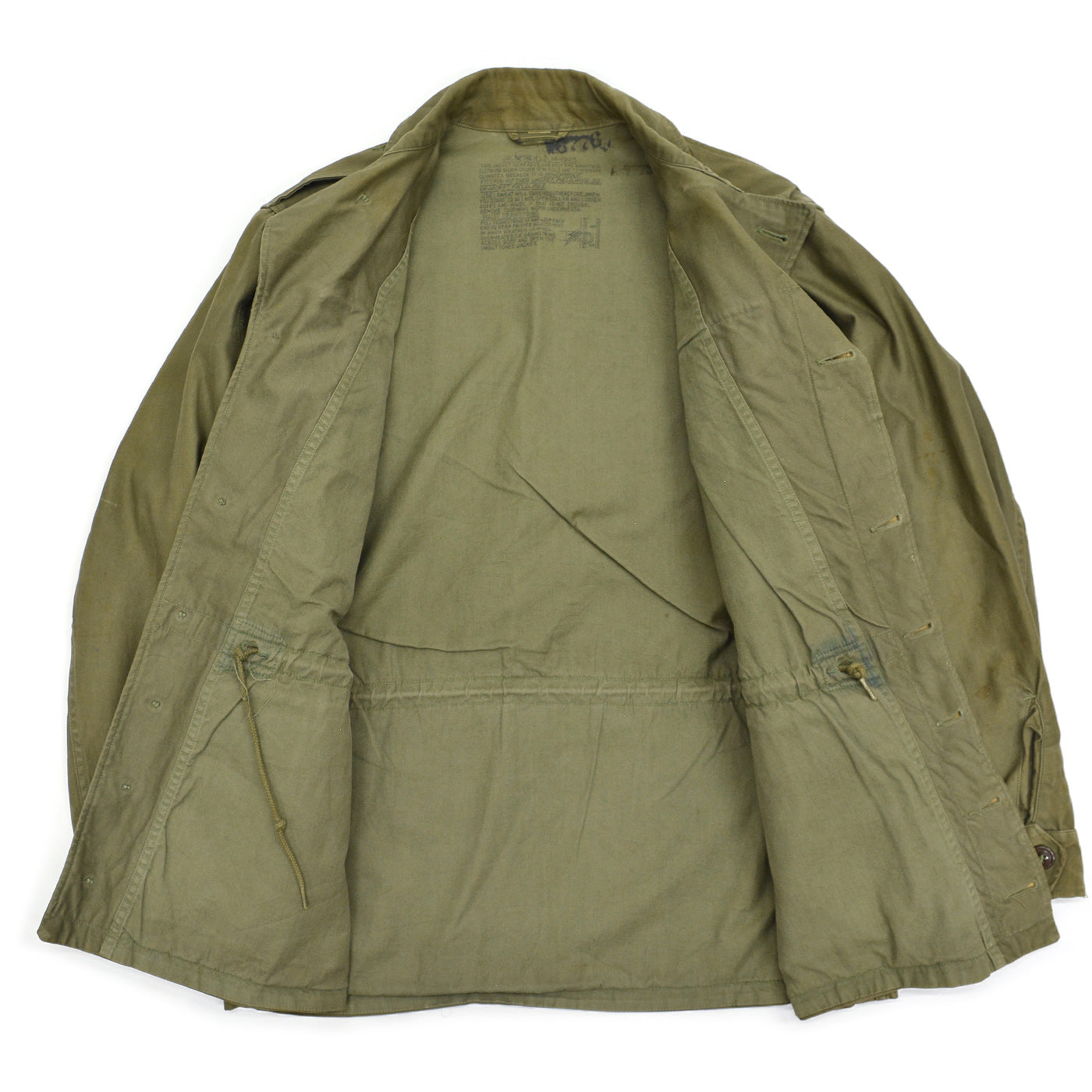 1940's U.S.ARMY M-1943 WW2 HAND PAINTED FIELD JACKET / EXTREMERY RARE ...