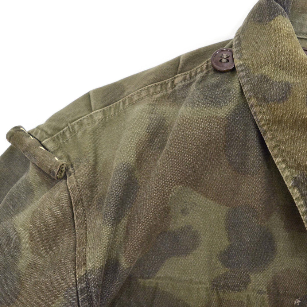 1950s U.S. ARMY M-1951 FIELD JACKET HAND PAINTED CAMOUFLAGE ... S-R