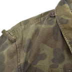 1950s U.S. ARMY M-1951 FIELD JACKET HAND PAINTED CAMOUFLAGE ... S-R
