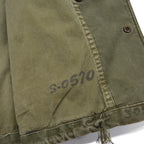 1950s U.S. ARMY M-1951 FIELD JACKET HAND PAINTED CAMOUFLAGE ... S-R