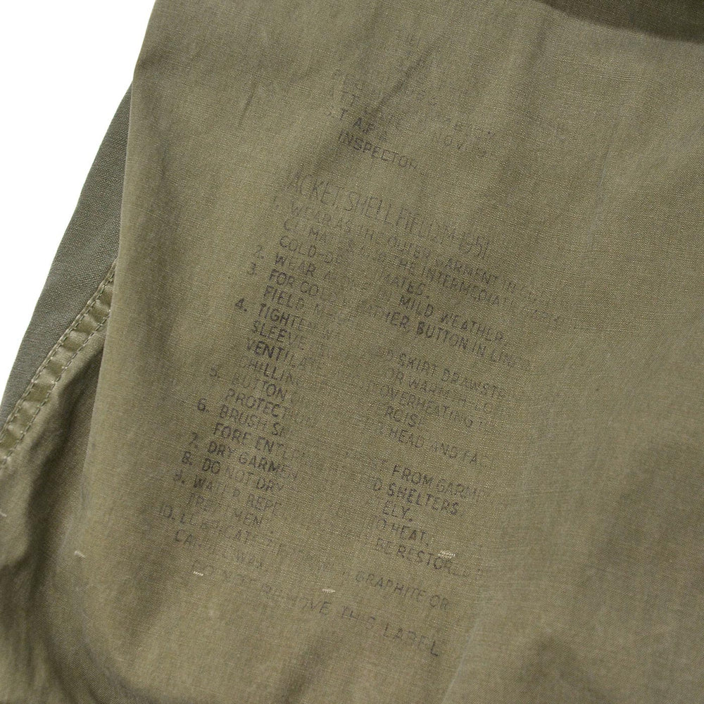1950s U.S. ARMY M-1951 FIELD JACKET HAND PAINTED CAMOUFLAGE ... S-R
